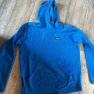Patagonia Fleece Synchilla Pullover Retro Hoodie Men’s Size Medium M Blue Used